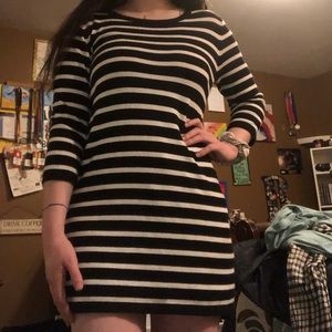 Striped Minidress